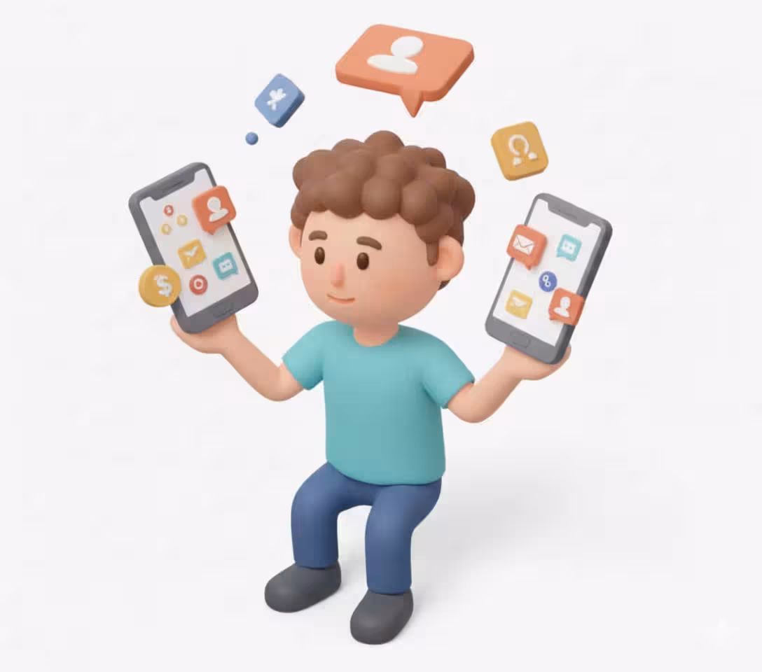 Học quá nhiều app cùng lúc